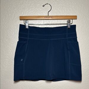 Athleta Workout Skort, Dark Turquoise